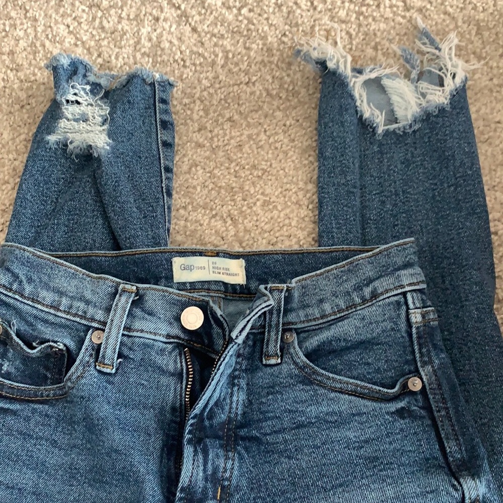 Gap high rise 26 jeans